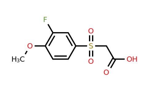 1015558-63-0 | [(3-Fluoro-4-methoxyphenyl)sulphonyl]acetic acid