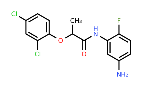 1020056-48-7 | N-(5-Amino-2-fluorophenyl)-2-(2,4-dichlorophenoxy)propanamide