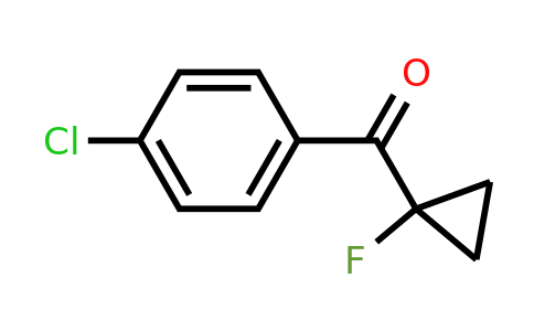 (4-Chlorophenyl)-(1-fluorocyclopropyl)methanone