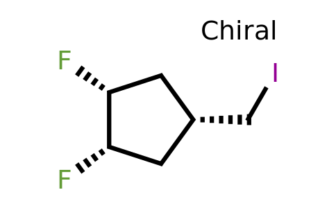 1036721-60-4 | rel-(1R,2S,4r)-1,2-difluoro-4-(iodomethyl)cyclopentane