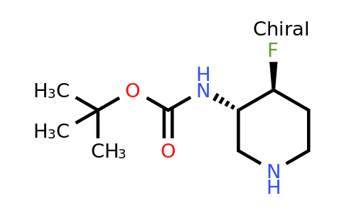 1052713-48-0 | tert-Butyl ((3S,4S)-4-fluoropiperidin-3-yl)carbamate