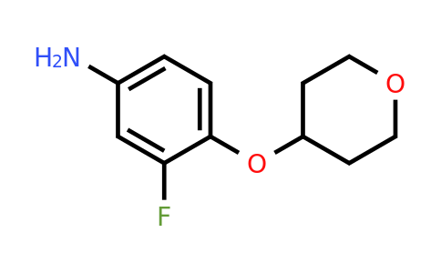 1054316-88-9 | 3-Fluoro-4-(tetrahydro-2H-pyran-4-yloxy)aniline