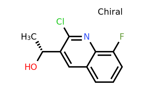 (1R)-1-(2-chloro-8-fluoro-3-quinolyl)ethanol