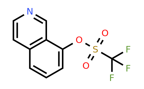 1086392-54-2 | Isoquinolin-8-yl trifluoromethanesulfonate