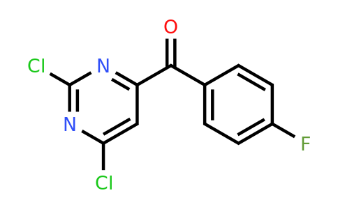 1099597-81-5 | (2,6-Dichloropyrimidin-4-yl)-(4-fluorophenyl)methanone