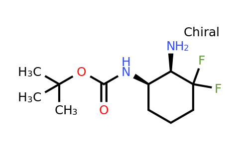 1109284-37-8 | tert-Butyl ((1R,2R)-2-amino-3,3-difluorocyclohexyl)carbamate