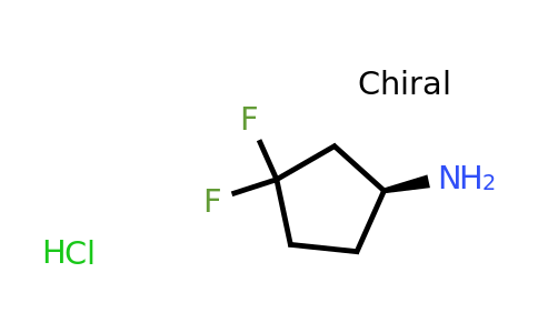 (1S)-3,3-Difluorocyclopentanamine hydrochloride