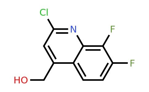 (2-chloro-7,8-difluoro-4-quinolyl)methanol