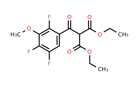 112811-67-3 | Diethyl 2-(2,4,5-trifluoro-3-methoxybenzoyl)malonate