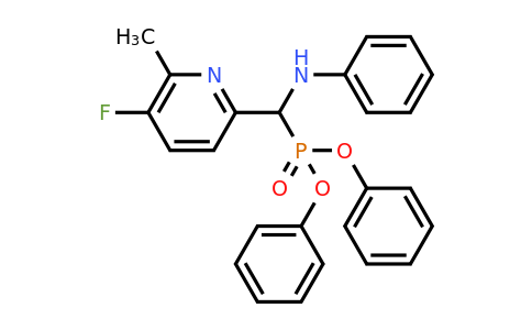 1132610-60-6 | Diphenyl ((5-fluoro-6-methylpyridin-2-yl)(phenylamino)methyl)phosphonate