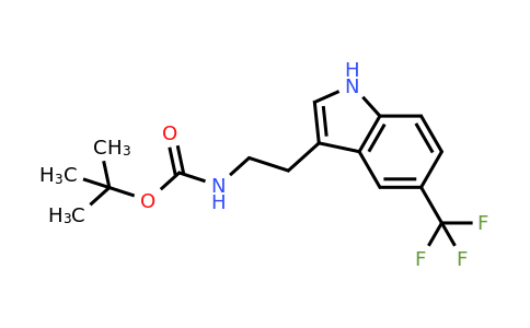 1132910-79-2 | tert-Butyl (2-(5-(trifluoromethyl)-1H-indol-3-yl)ethyl)carbamate