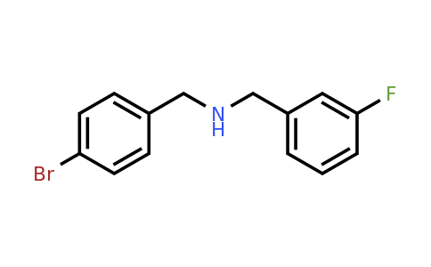 1152540-59-4 | N-(4-Bromobenzyl)-3-fluorobenzylamine