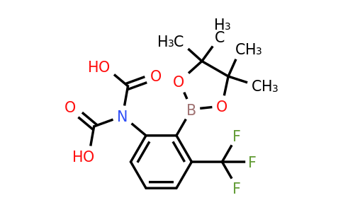 1159373-59-7 | Imidodicarbonic acid, 2-[2-(4,4,5,5-tetramethyl-1,3,2-dioxaborolan-2-yl)-3-(trifluoromethyl)phenyl]-