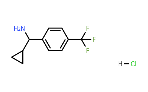 1159825-60-1 | Cyclopropyl(4-(trifluoromethyl)phenyl)methanamine hydrochloride