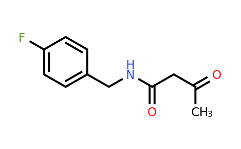 116475-94-6 | N-(4-Fluorobenzyl)-3-oxobutanamide