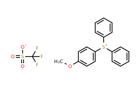 116808-67-4 | Diphenyl(4-methoxyphenyl)sulphonium triflate