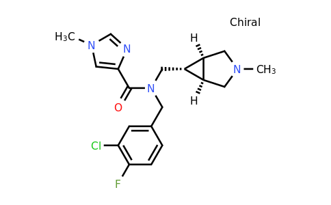 1173239-39-8 | rel-N-(3-Chloro-4-fluorobenzyl)-1-methyl-N-(((1R,5S,6r)-3-methyl-3-azabicyclo[3.1.0]hexan-6-yl)methyl)-1H-imidazole-4-carboxamide