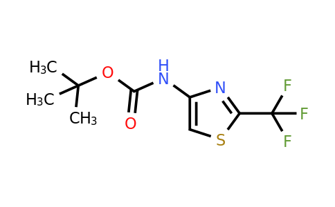 1180526-71-9 | tert-Butyl (2-(trifluoromethyl)thiazol-4-yl)carbamate