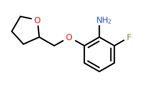 1183643-73-3 | 2-Fluoro-6-[(tetrahydrofuran-2-yl)methoxy]aniline