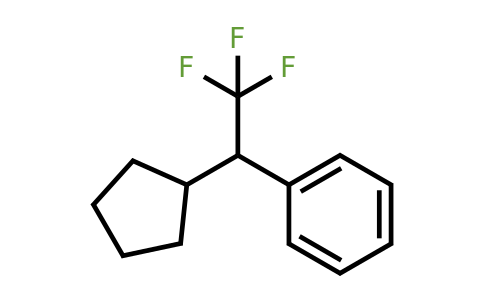 1186195-02-7 | (1-Cyclopentyl-2,2,2-trifluoroethyl)benzene