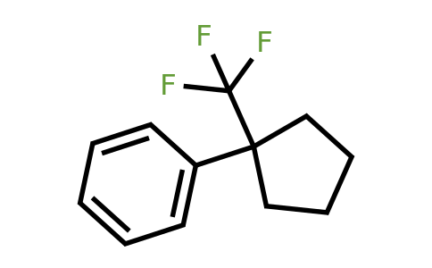 (1-[Trifluoromethyl]cyclopentyl)benzene