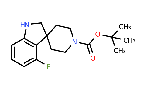 1186433-50-0 | tert-Butyl 4-fluorospiro[indoline-3,4'-piperidine]-1'-carboxylate