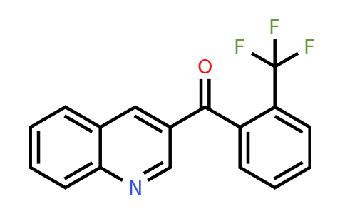 1187165-86-1 | Quinolin-3-yl(2-(trifluoromethyl)phenyl)methanone