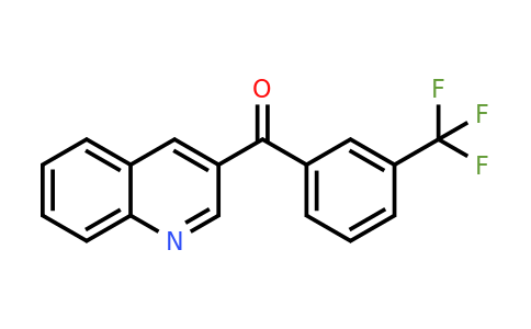 1187166-83-1 | Quinolin-3-yl(3-(trifluoromethyl)phenyl)methanone