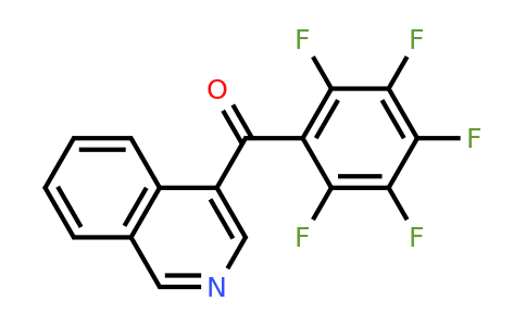 1187167-26-5 | Isoquinolin-4-yl(perfluorophenyl)methanone