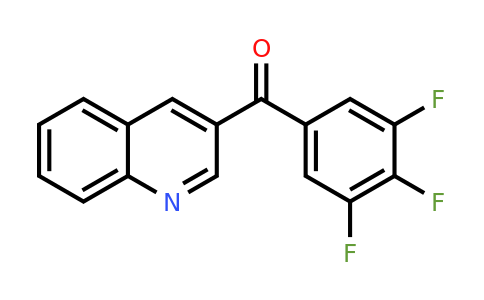 1187168-56-4 | Quinolin-3-yl(3,4,5-trifluorophenyl)methanone