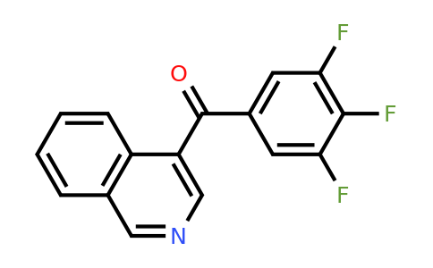 1187169-84-1 | Isoquinolin-4-yl(3,4,5-trifluorophenyl)methanone