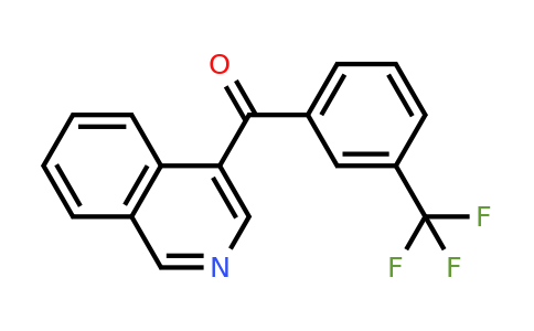 1187171-60-3 | Isoquinolin-4-yl(3-(trifluoromethyl)phenyl)methanone