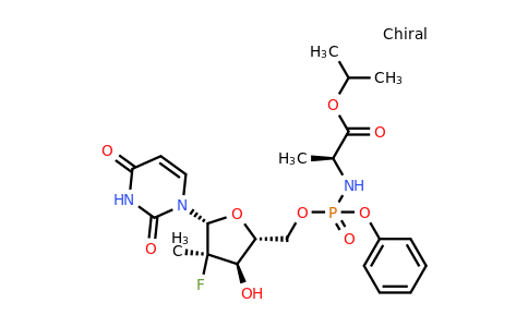 1190307-88-0 | Isopropyl (2S)-2-[[[(2R,3R,4R,5R)-5-(2,4-dioxopyrimidin-1-yl)-4-fluoro-3-hydroxy-4-methyl-tetrahydrofuran-2-yl]methoxy-phenoxy-phosphoryl]amino]propanoate