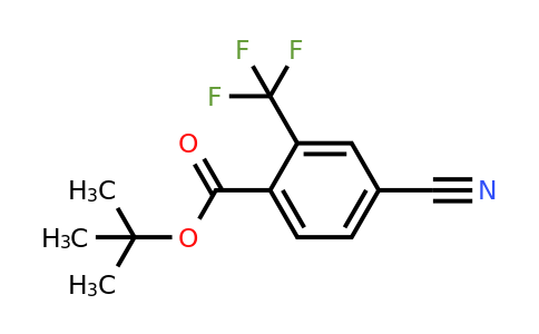 1203952-56-0 | tert-Butyl 4-cyano-2-(trifluoromethyl)benzoate