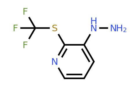 (2-Trifluoromethylsulfanyl-pyridin-3-yl)-hydrazine