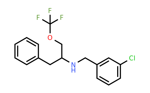 1208078-81-2 | (1-Benzyl-2-trifluoromethoxy-ethyl)-(3-chloro-benzyl)-amine