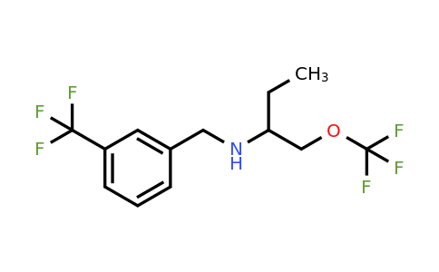 1208079-99-5 | (1-Trifluoromethoxymethyl-propyl)-(3-trifluoromethyl-benzyl)-amine