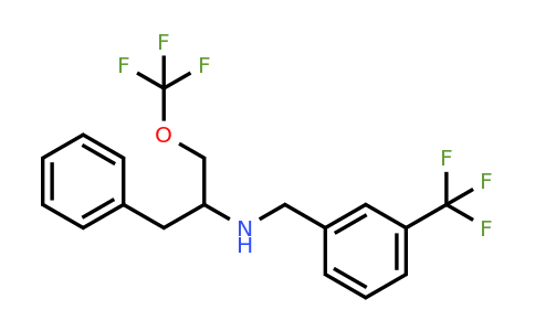 1208080-24-3 | (1-Benzyl-2-trifluoromethoxy-ethyl)-(3-trifluoromethyl-benzyl)-amine