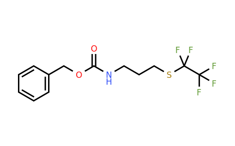 1208080-45-8 | (3-Pentafluoroethylsulfanyl-propyl)-carbamic acid benzyl ester