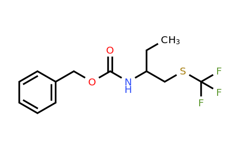 1208080-67-4 | (1-Trifluoromethylsulfanylmethyl-propyl)-carbamic acid benzyl ester