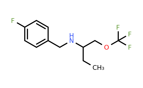 1208080-99-2 | (4-Fluoro-benzyl)-(1-trifluoromethoxymethyl-propyl)-amine