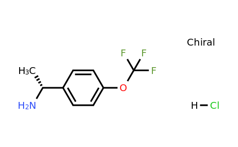 (1R)-1-[4-(trifluoromethoxy)phenyl]ethanamine;hydrochloride