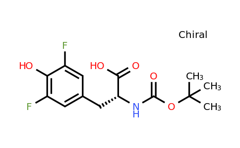 1213198-51-6 | (R)-2-((tert-Butoxycarbonyl)amino)-3-(3,5-difluoro-4-hydroxyphenyl)propanoic acid