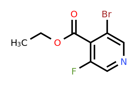 1214335-25-7 | Ethyl 3-bromo-5-fluoroisonicotinate