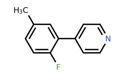 4-(2-Fluoro-5-methylphenyl)pyridine