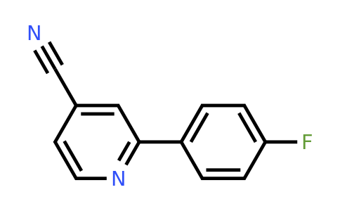 1214385-22-4 | 2-(4-Fluorophenyl)isonicotinonitrile