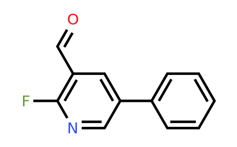 1227582-82-2 | 2-Fluoro-5-phenylnicotinaldehyde