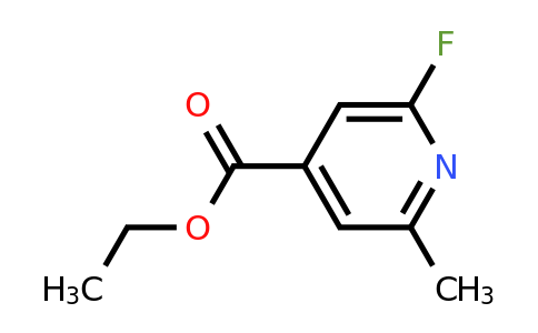 1227603-69-1 | Ethyl 2-fluoro-6-methylisonicotinate