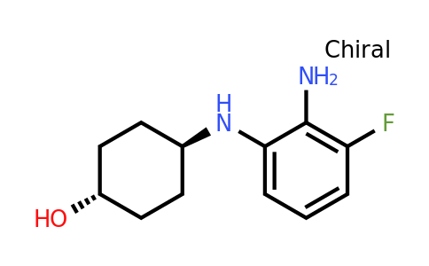 1233952-83-4 | trans-4-((2-Amino-3-fluorophenyl)amino)cyclohexanol