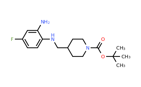 1233958-96-7 | tert-Butyl 4-[(2-amino-4-fluorophenylamino)methyl]piperidine-1-carboxylate